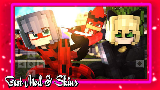 Miraculeuse Skins   Mod Ladybug Noir For MCPE screenshot 5