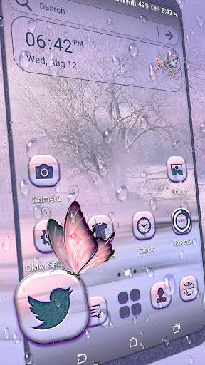 Winter Mist Launcher Theme screenshot 1