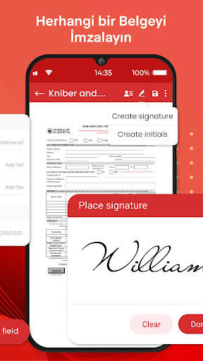 PDF Düzenleme: PDF Imzalama screenshot 3