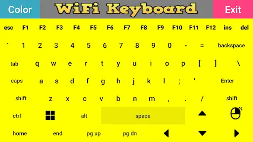 WiFi Keyboard - Wireless keyboard & Mouse for PC screenshot 7