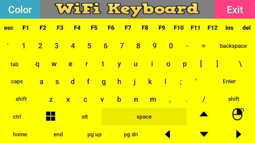 WiFi Keyboard - Wireless keyboard & Mouse for PC screenshot 7