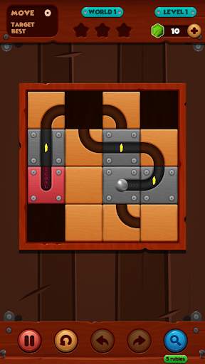Slide Puzzle: Unblock the Rolling Ball screenshot 2