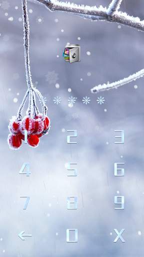 AppLock Live Theme Winter – Paid Theme screenshot 2
