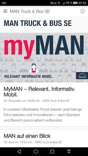 MAN Truck & Bus SE - myMAN screenshot 2