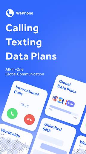 WePhone: WiFi Phone Call &Text screenshot 1