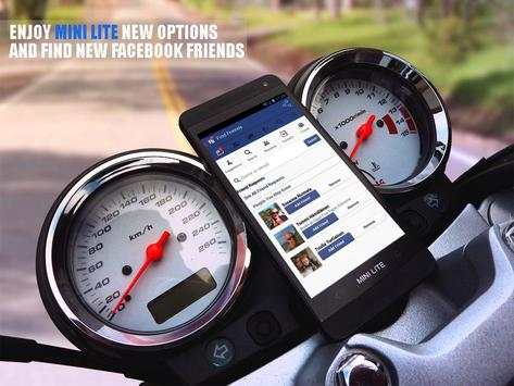 Mini lite for Facebook screenshot 2