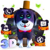 Animated Cute Dog Launcher Theme 1.1.1