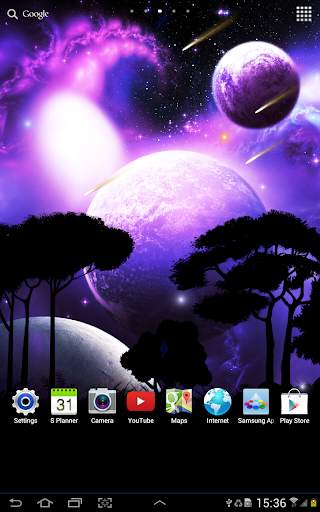 Night Sky Live Wallpaper screenshot 6