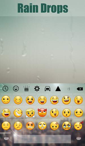 Rain Drops Animated Keyboard   स्क्रीनशॉट 4