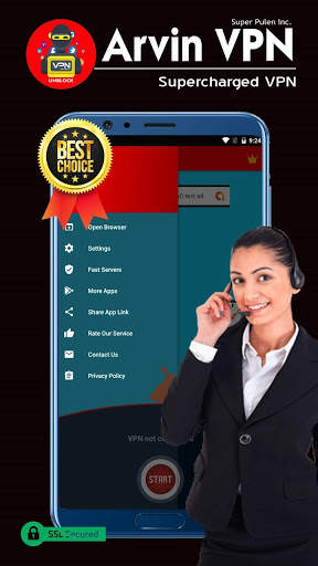 Arvin VPN - Faster, Secure Internet & Free VPN screenshot 4