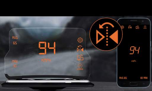 DigiHUD Speedometer: Car, bike free Odometer App screenshot 1