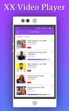 XX Video Player 2018 screenshot 2