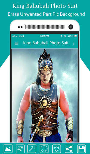 King bahubali Photo Suit screenshot 2