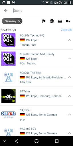 Radio player recording Radio Stream – Atherion screenshot 5