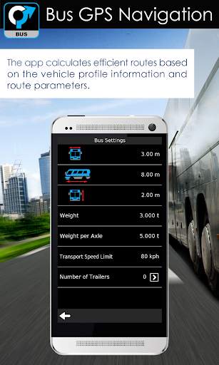 Bus GPS Navigation by Aponia screenshot 3