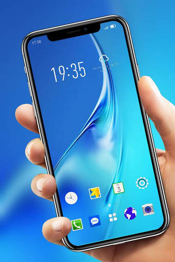 Theme for Galaxy J3 Pro Transparent glass screenshot 4