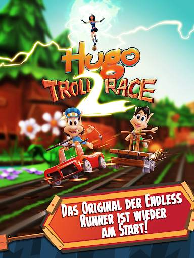 Hugo Troll Race 2: Rail Rush screenshot 1