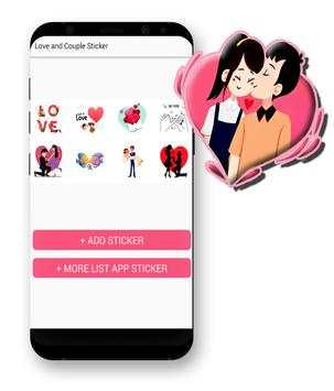 Love And Couple Stickers - WAStickerApps screenshot 3