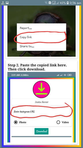 Insta Saver - Download Photo, Video from Instagram screenshot 2