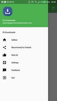 Facebook Downloader screenshot 2