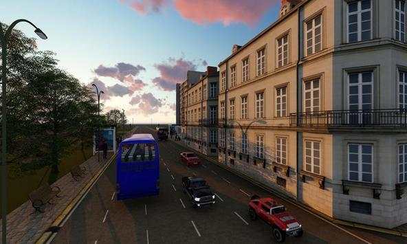 Real Coach Bus Simulator 17 - Mini Bus Driving 3D screenshot 4