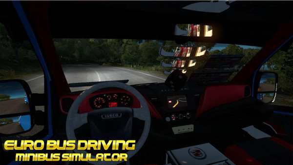 Euro Bus Minibus Simulator 2020 : Bus Driving Sim screenshot 4