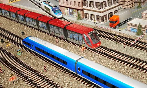 Indian Train City Pro Driving 2 - Train Game screenshot 4