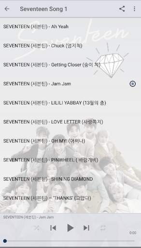 Seventeen All Songs screenshot 3