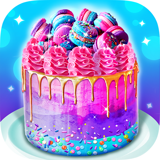 Galaxy Unicorn Cake icon
