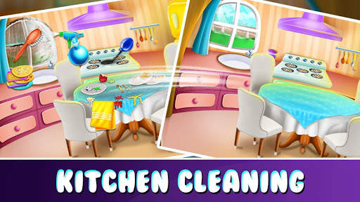 Make Your House Clean - Girls Home Cleaning Game screenshot 3
