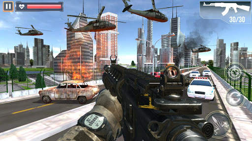FPS Air Shooting : Fire Shooting action game screenshot 1