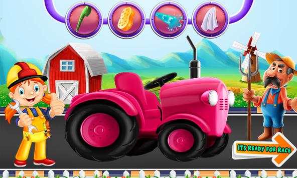 Multi Farm Tractor Wash Game: Repair & Design Game screenshot 8
