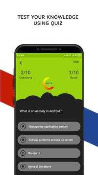 Android Tutorial: Source Code,Live Demo,Video,Quiz screenshot 8