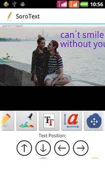 Soro Shop - Text your photos screenshot 4