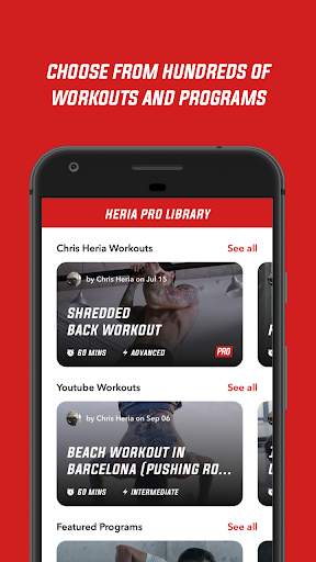 Heria Pro screenshot 2