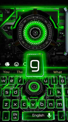 Green Laser Technology Keyboard screenshot 1
