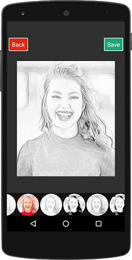 Pencil Color Sketch Photo Image Editor 4 تصوير الشاشة