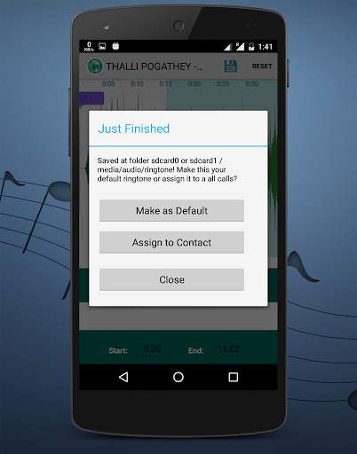 Easy Ringtone MP3 Cutter app screenshot 3