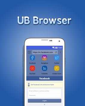 UB Browser - Indian Speed Browser For Android screenshot 2