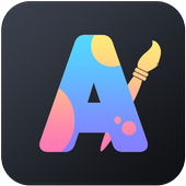 Animated Text icon