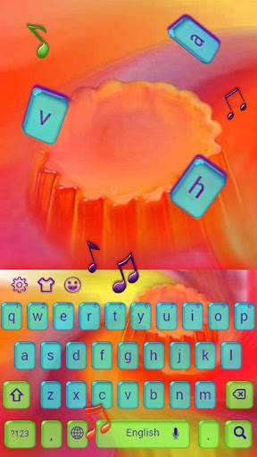 Crush Jelly Jam Keyboard Theme screenshot 1