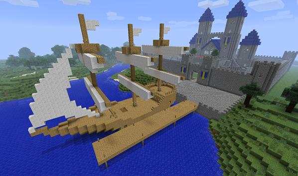 Cool Minecraft Ship Ideas screenshot 3