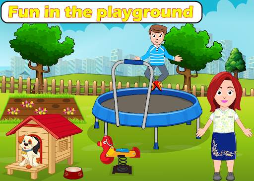My Home City Town: Family Life screenshot 2