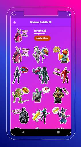 🎮Stickers de Fortnite Battle Royale para Whatsapp screenshot 3