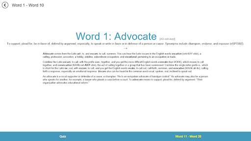 Verbal Advantage - Level 2 screenshot 8