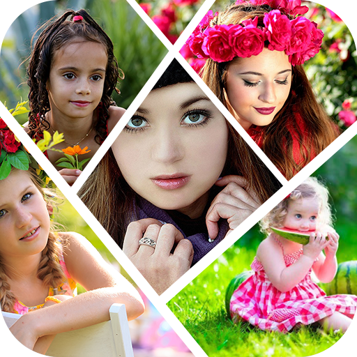 Photo Editor Collage Maker With Mirror Effect icon