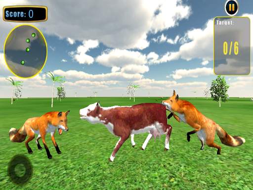 Angry Wild Fox Attack Sim 3D स्क्रीनशॉट 19