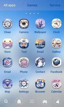 Snowy Day V Launcher Theme screenshot 3