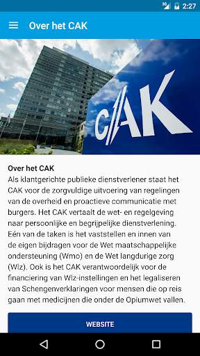 EB App Wmo – CAK Zakelijk screenshot 5