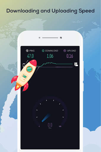 Net Speed Meter:Internet speed test,Wifi speedtest screenshot 1